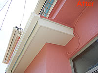 ピンク色でかわいい外壁塗装リフォーム
